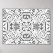 フラワースクエアドードル2 ポスター (正面)