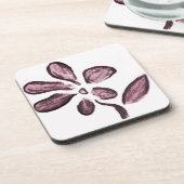 フラワースケッチ コースター (左側)