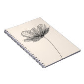 フラワースケッチ ノートブック (右側)