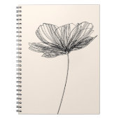 フラワースケッチ ノートブック (正面)