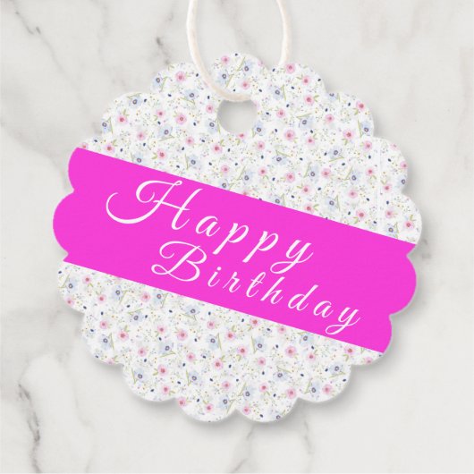 フラワースタイル フェイバータグ (裏面)