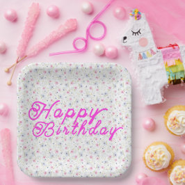 フラワースタイル ペーパープレート