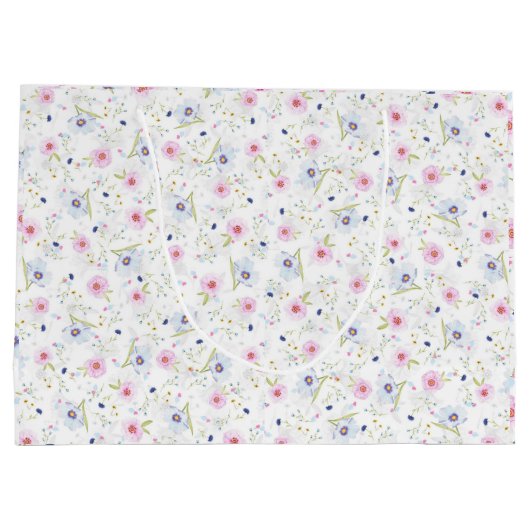 フラワースタイル ラージペーパーバッグ (裏面)