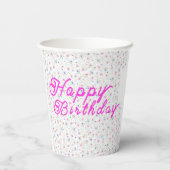 フラワースタイル 紙コップ (裏面)