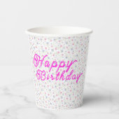 フラワースタイル 紙コップ (正面)