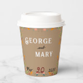 フラワースタイル 紙コップ (正面)