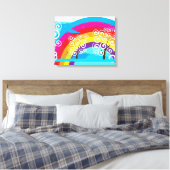 フラワースタジオ キャンバスプリント (インサイチュ (寝室))