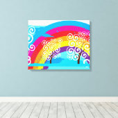 フラワースタジオ キャンバスプリント (インサイチュ (ウッドフロア))