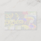 フラワースタンドプロファイル 名刺 (裏面)