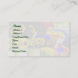 フラワースタンドプロファイル 名刺