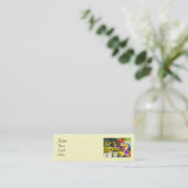 フラワースタンドミニプロファイル スキニー名刺 (スタンド正面)