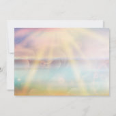 フラワースターフィッシュルアウバースデーパーティー招待状 招待状 (裏面)