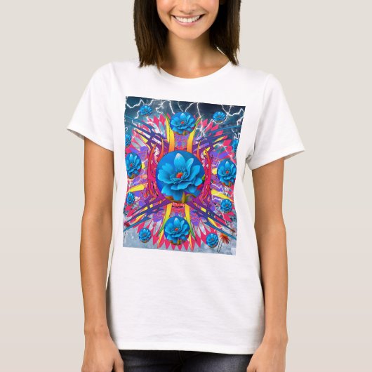 フラワースター Tシャツ (正面)