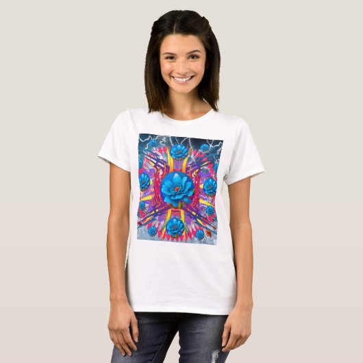 フラワースター Tシャツ (正面フル)