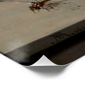 フラワースチルクラシックライフ絵画ズの完璧なポスター ポスター (コーナー)