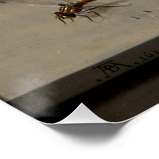 フラワースチルクラシックライフ絵画ズの完璧なポスター ポスター (コーナー)