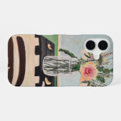 フラワースティルライフ iPhone 16ケース (裏面横)