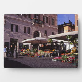 フラワーストマーケットローマ フォトプラーク
