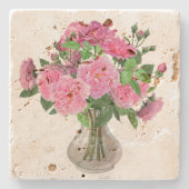 フラワーストーンコースター ストーンコースター (正面)