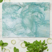 フラワースプレーII キッチンタオル (折り畳み)