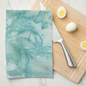 フラワースプレーII キッチンタオル (四つ折り)