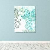 フラワースプレーII キャンバスプリント (インサイチュ (ウッドフロア))