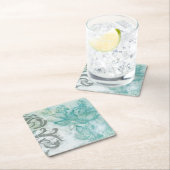 フラワースプレーII スクエアペーパーコースター (インサイチュ)