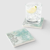 フラワースプレーII ストーンコースター (横)