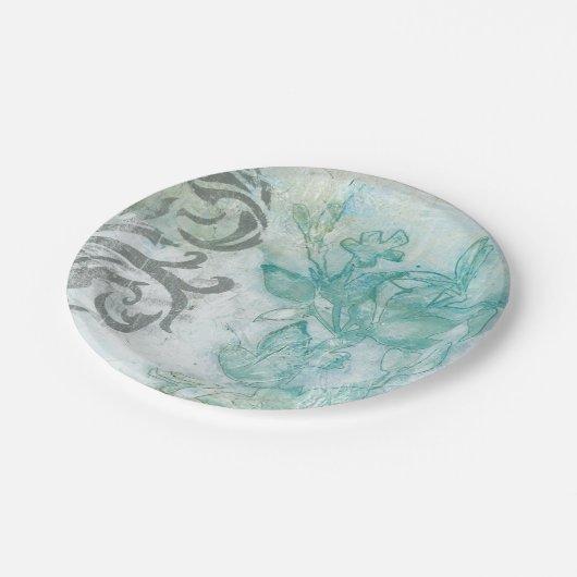 フラワースプレーII ペーパープレート (アングル)