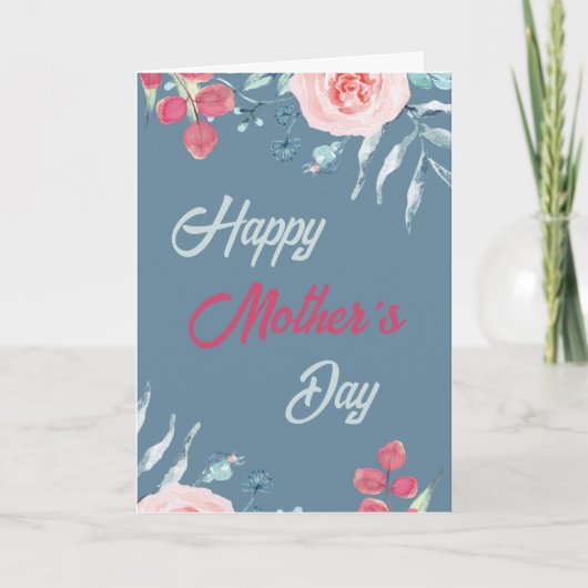 フラワーズと一緒に母の日2025をお祝いしよう カード (正面)