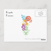 フラワーズアットボケテ ポストカード (裏面)