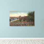 フラワーズアロンイースト海アベニュー キャンバスプリント (インサイチュ (ウッドフロア))