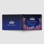 フラワーズアンドバタフライプリンセスキンセアニェラ ゲストブック (全面)