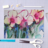 フラワーズアートカラフルティッシュペーパー 薄葉紙 (クラフト)