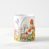 フラワーズインザガーデンコーヒーマグ コーヒーマグカップ (中央)