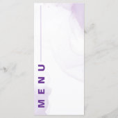 フラワーズインメイソンジャルパープルフローラ結婚披露宴 メニュー (裏面)