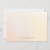 フラワーズウォーターカラー誕生日招待状 招待状 (裏面)