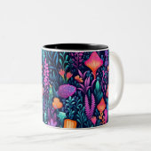 フラワーズオブザシーアクアフローラ ツートーンマグカップ (正面右)