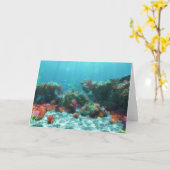 フラワーズオブザシーカード カード (黄色い花)