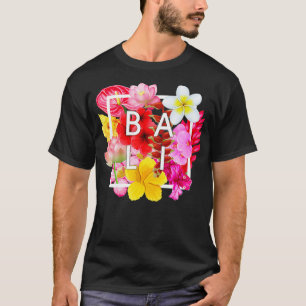 フラワーズオブバリワードアートバリインドネシアスーベリーホテル Tシャツ