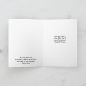 フラワーズオブフェイスピーチグラジオラス誕生日 カード (内部)