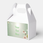 フラワーズオブラヴ結婚式招待状コレクション フェイバーボックス (正面サイド)