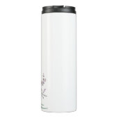 フラワーズカラフルブーケキリンスケッチ  タンブラー (裏面)