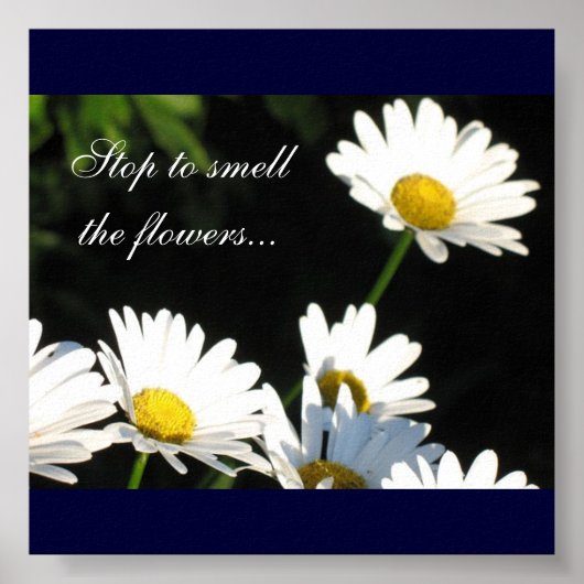 フラワーズキャンバスアート ポスター (正面)