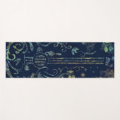 フラワーズギターヨガマッリラックストサウンド ヨガマット (正面(横))