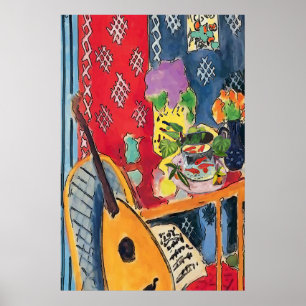 フラワーズギター&金ゴールドフィッシュポスター ポスター