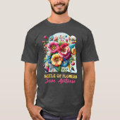 フラワーズサンアントニオテキサス州フィエスタフローラ Tシャツ (正面)