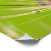 フラワーズダンデロンウェディングシャワーラブピース ポスター (コーナー)