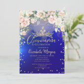 フラワーズティアラダイアモンズブルーキンセアニラ 招待状 (スタンド正面)