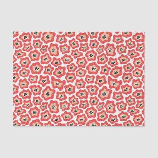 フラワーズティッシュペーパー 薄葉紙 (正面)